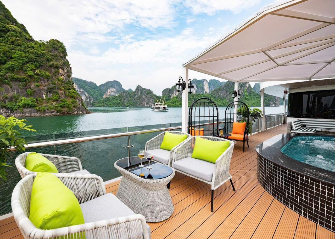 An Duong Hotel Cat Ba Chan Chau Eksteriør billede